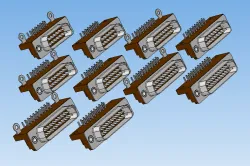 13...21-pin board-and-chassis jack