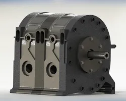 2 Rotor Wankel Engine