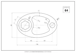 2D CAD EXERCISES 64 IN SOLIDWORKS