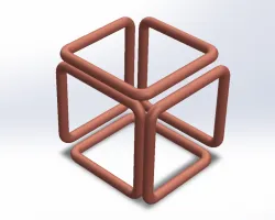 3D Cube Pipe
