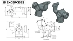 3D Modeling Practice Excercises in Advanced