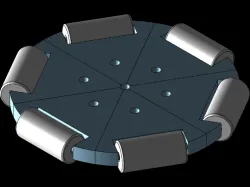 3D Printable Omni Wheel