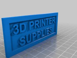 3D printer Supplies tag