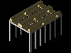 3D sheet metal Rack.