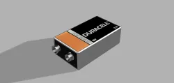 9V Duracell Battery