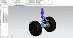 AEREOPLANE WHEEL ASSEMBLY Parts