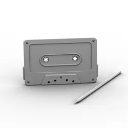 Audio Cassette and Pencil