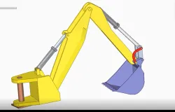 backhoe of JCB
