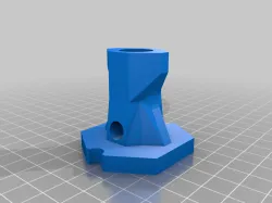 Base for desk lamp pivot
