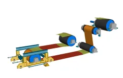 Belt between pulleys
