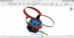 Brushless DC Motor (Outrunner) and Toroidal Propeller