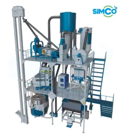 Compact Stone Mill System Chasis (SIMCO) - Kompakt Taş Değirmen Öğütme Sistemi Şase