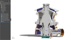 Cone crusher GP500s