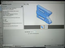 CSWA Certified SOLIDWORKS Associate real exam modeling question for exercising 3