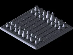 Custom chess set