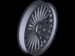 Design of a Motorcycle rear wheel