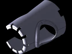 Design of Part with Surface design in Catia V5