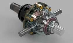 Differential gear box