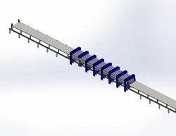Discontinuous Sandwich Panel Machine (Double Panel)