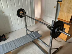 DIY Bench Press Frame