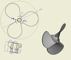 DIY boat propeller