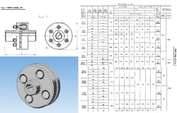 Elastic bush-pin coupling