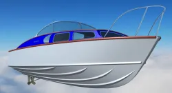 Fairey Huntress powerboat