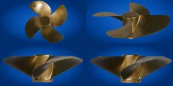 Four Blade Propeller SubD to Nurbs.