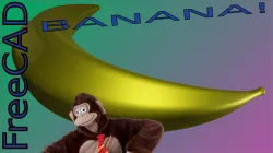 FreeCAD Banana