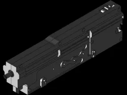 Gearbox Shell for M249/PKM Airsoft AEG LMG