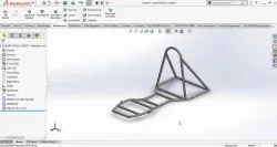 Go- Kart Chassis | Weldment | Piping structure