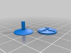 GraviTrax Launch Pad Label 2 (Numbers)