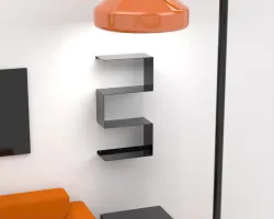 GueriTech Sheet Metal Sheft Wall Decor DIY