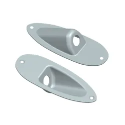 Guitar Stratocaster Compatible Jack Plate