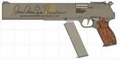 HELLSING COMBAT PISTOL JACKAL model gun