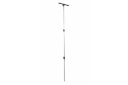 Industrial Aluminum Pole - Extends from 3.19 to 8.35 Feet - Plastic T-Head
