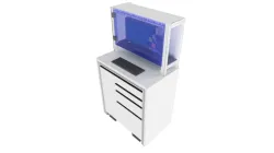 INDUSTRIAL BENCH FOR COMPUTER