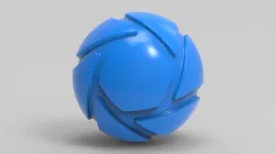 Keyshot Material Ball - NURBS, Rhino 3dm file
