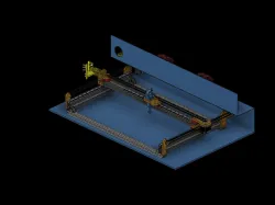 Laser k40 update con guide lineari mgn12