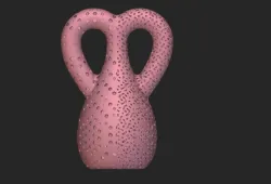Lattice structured Klein Bottle