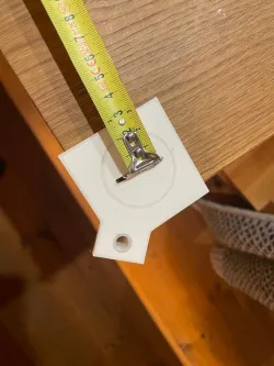 little helper for measuring across a diagonal