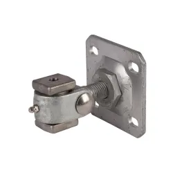 Locinox G-Orna-WP ornamental hinge set with wall plate
