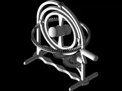 Mechanical paint mixer