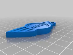 Mini (car brand) logo keychain (2001-2018)
