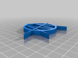 Ministry Band Logo Keychain