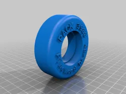 My Customized Pinewood Derby Trophies - Fully  Tire