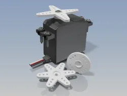 ONYX S55 STANDARD ULTRA-TORQUE METAL GEAR SERVO