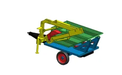 Open Drain Cleaning Machine with Hopper