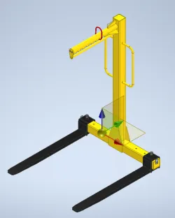 Pallet hook lifter