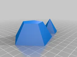 Pirâmide Pentagonal dividida